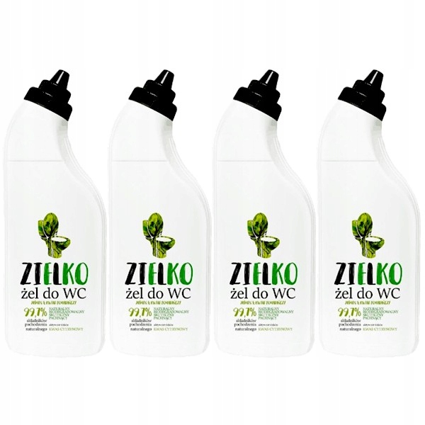 

Ekologiczny Żel Wc Zielko Pachnący Jaśmin 4x500 ml