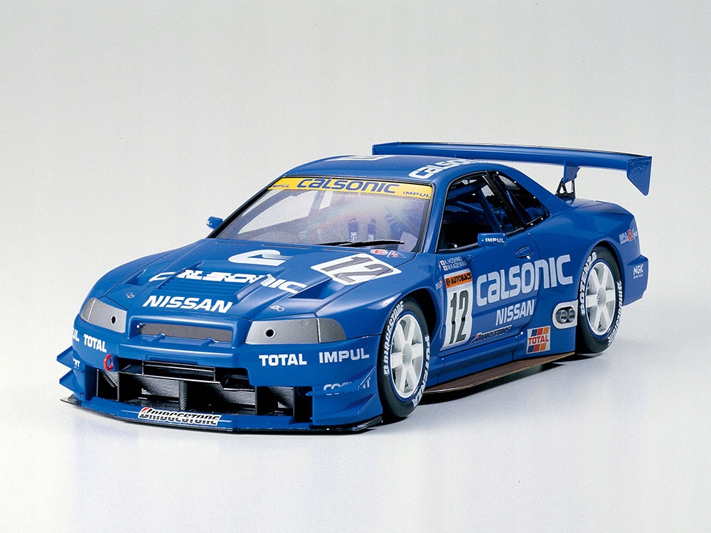 Nissan Calsonic Skyline Gt-r R34 model 24219 Tamiya