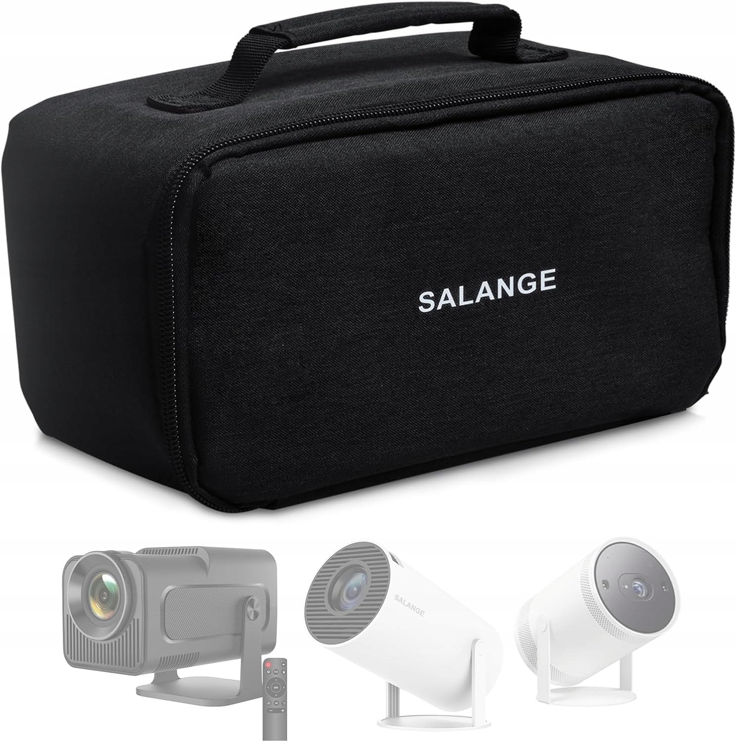 Torba na projektor, wysokiej jakości torba, wodoszczelna, czarna, przenośna