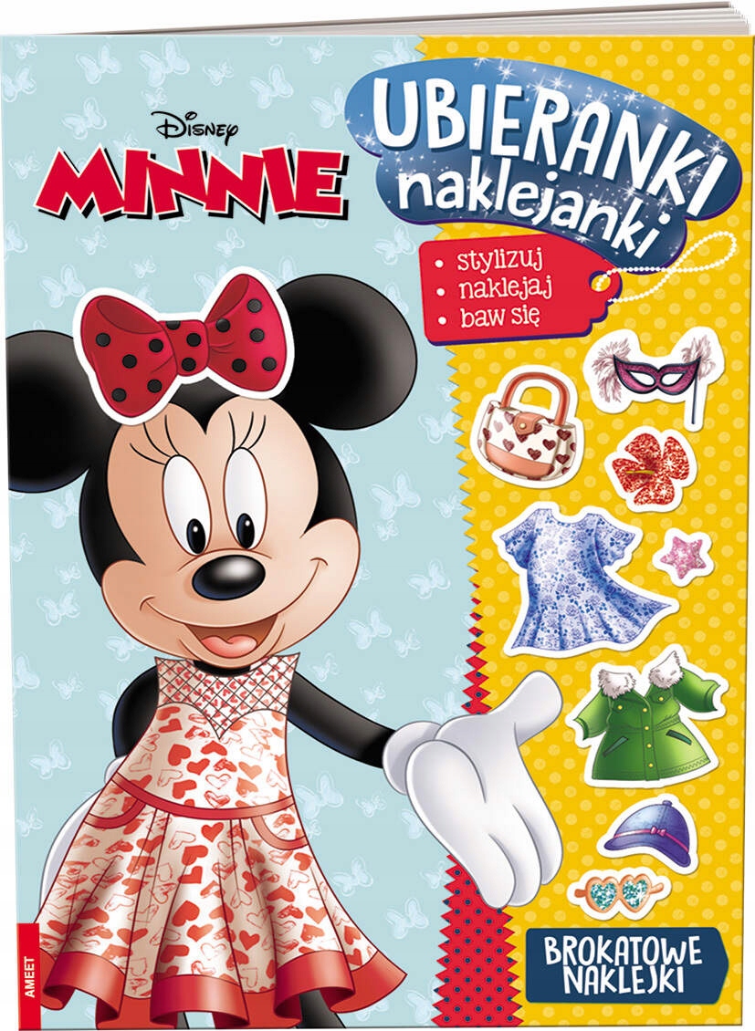 Minnie. Ubieranki, Naklejanki