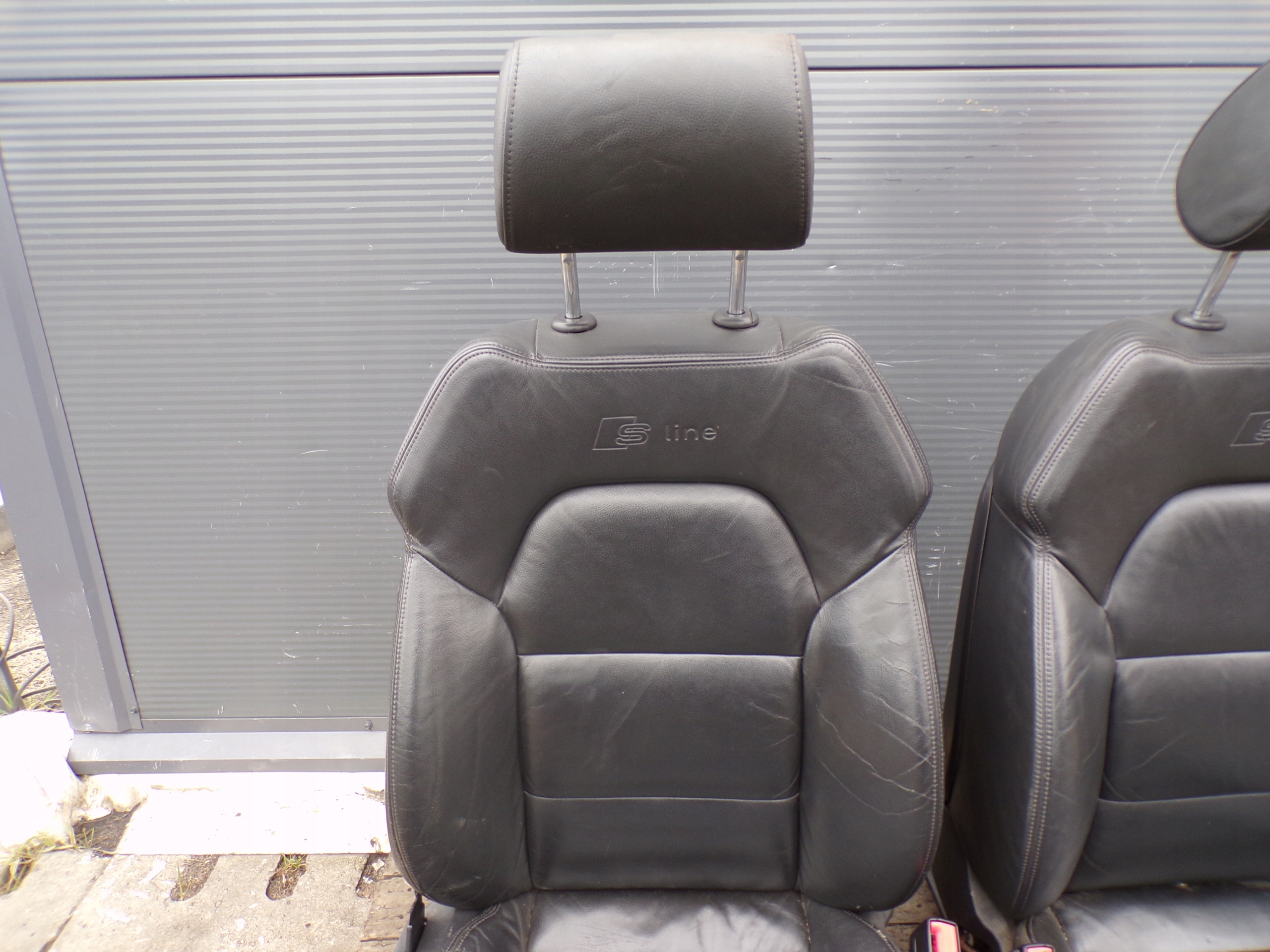 seats left right AUDI A4 B6 electrics leather S-LINE SLINE