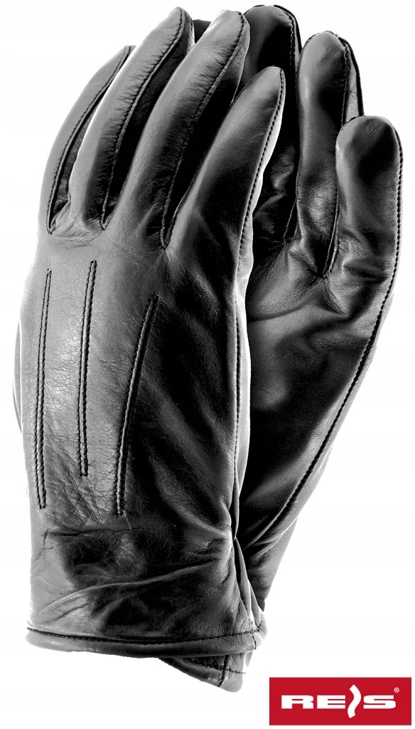 

Skórzane Rękawiczki Męskie - Ocieplane Zimowe Reis