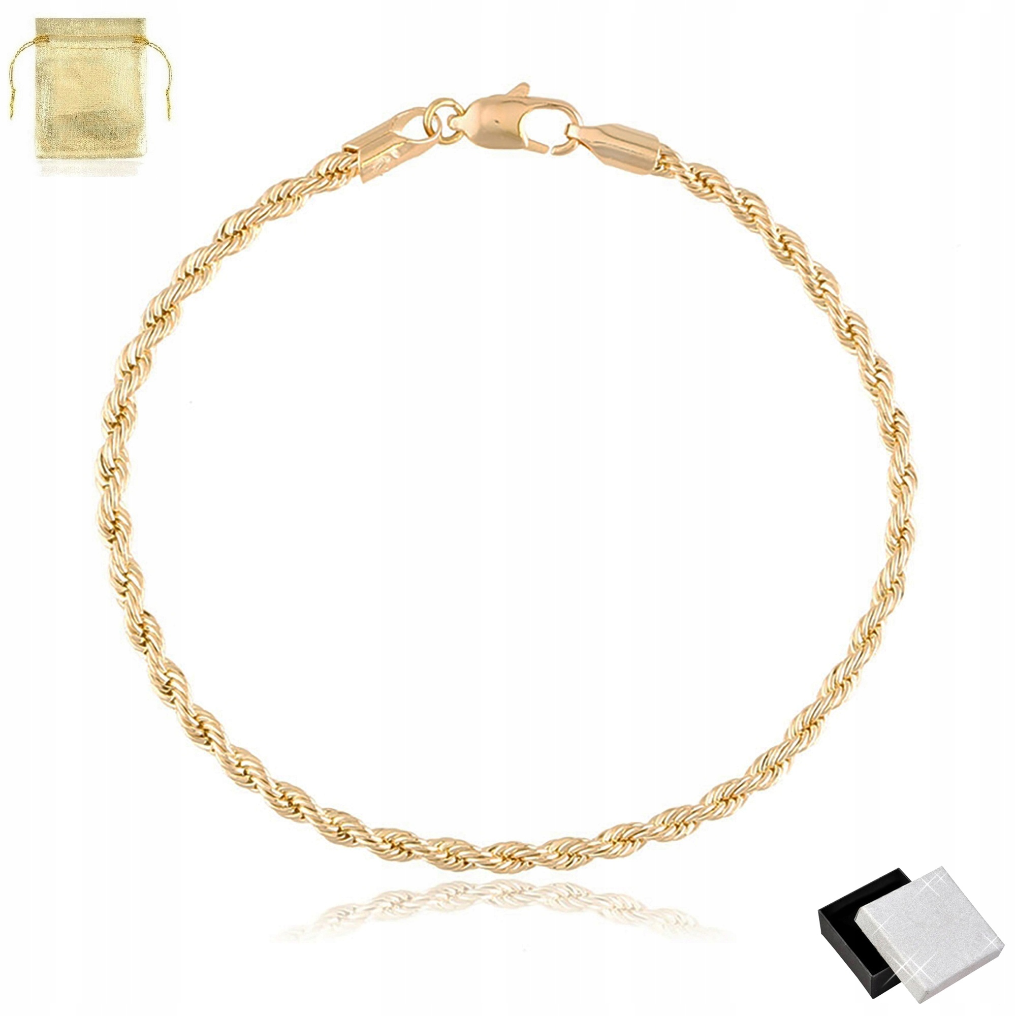 

Damska Bransoletka Kordel Ze Stali Chirurgicznej