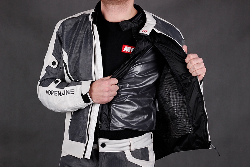 KURTKA MOTOCYKLOWA letnia ADRENALINE MESHTEC Długość rękawa 67-67 cm