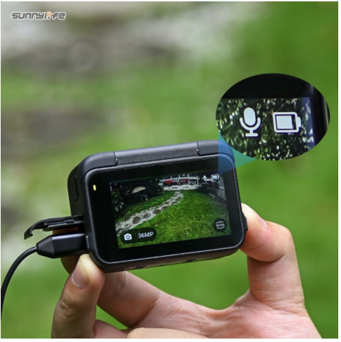 Mikrofon Krawatowy z Klipsem USB C do Kamery Insta360 Ace / Ace Pro Marka inna