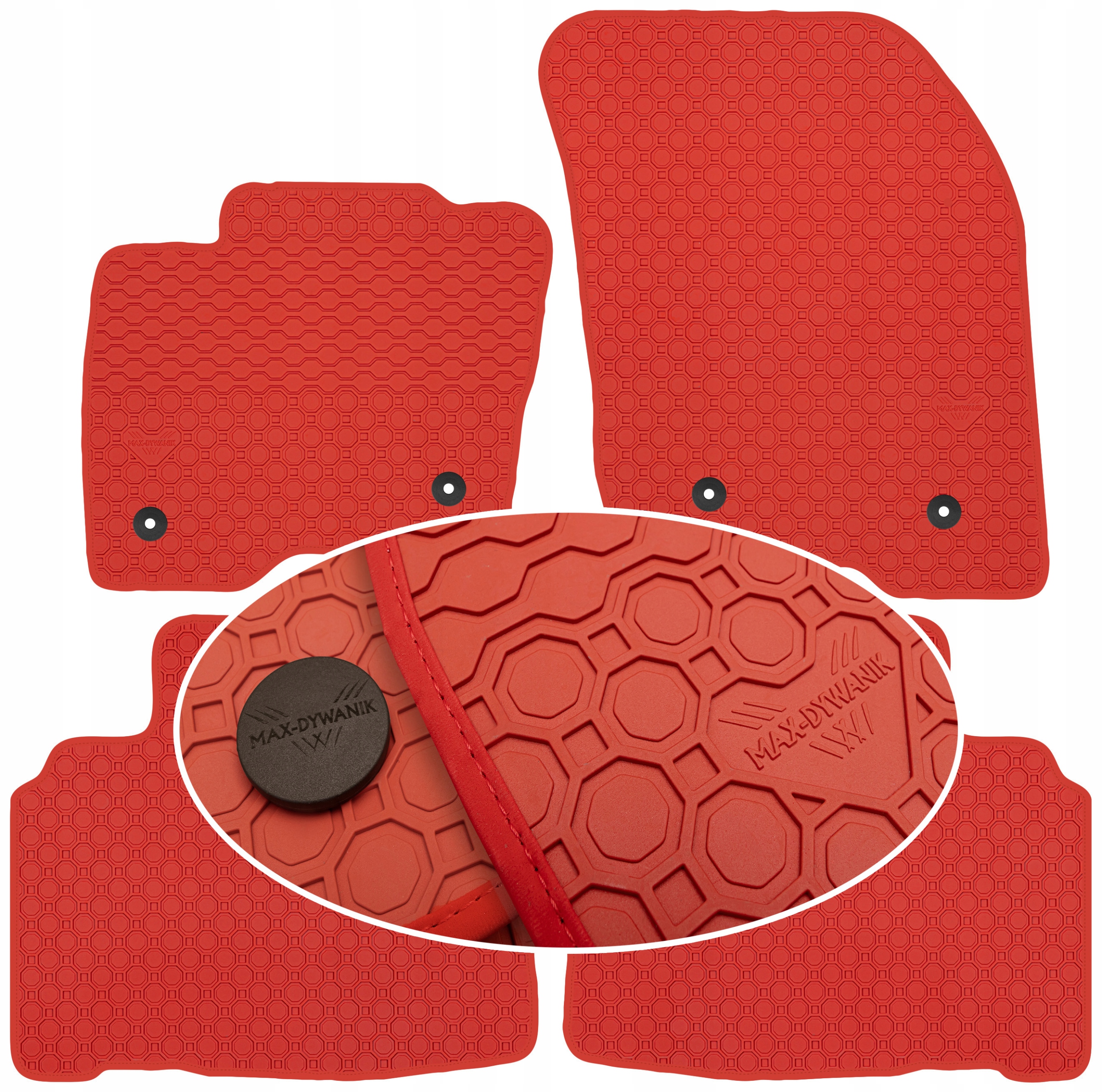 Ford Edge Suv 2016 Koberce Červené