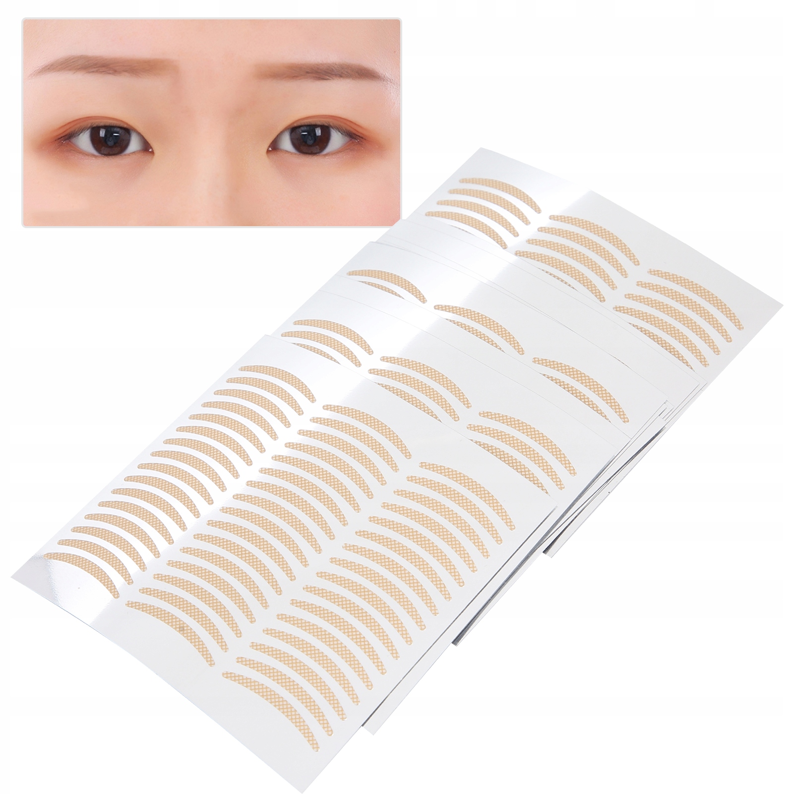 PLASTRY NA OPADAJĄCE POWIEKI TASIEMKI KORYGUJĄCE TASIEMKA KOMPLET 240 SZTUK