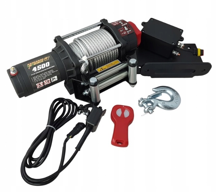 

Wyciągarka Kangaro 4500 Lbs Stalowa Quad Atv Pług