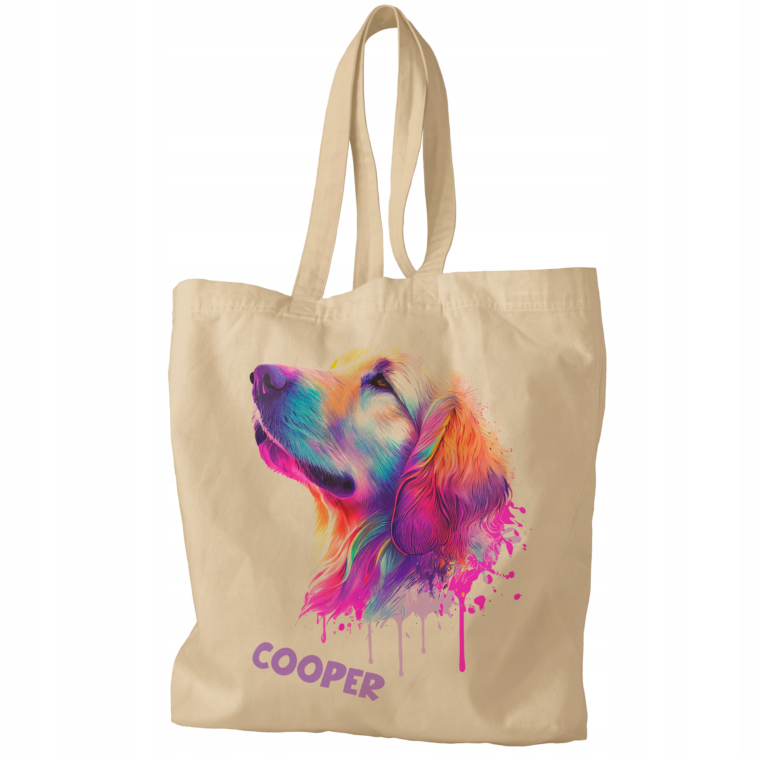 TORBA PIES GOLDEN RETRIVER PERSONALIZACJA IMIE Kolor inny