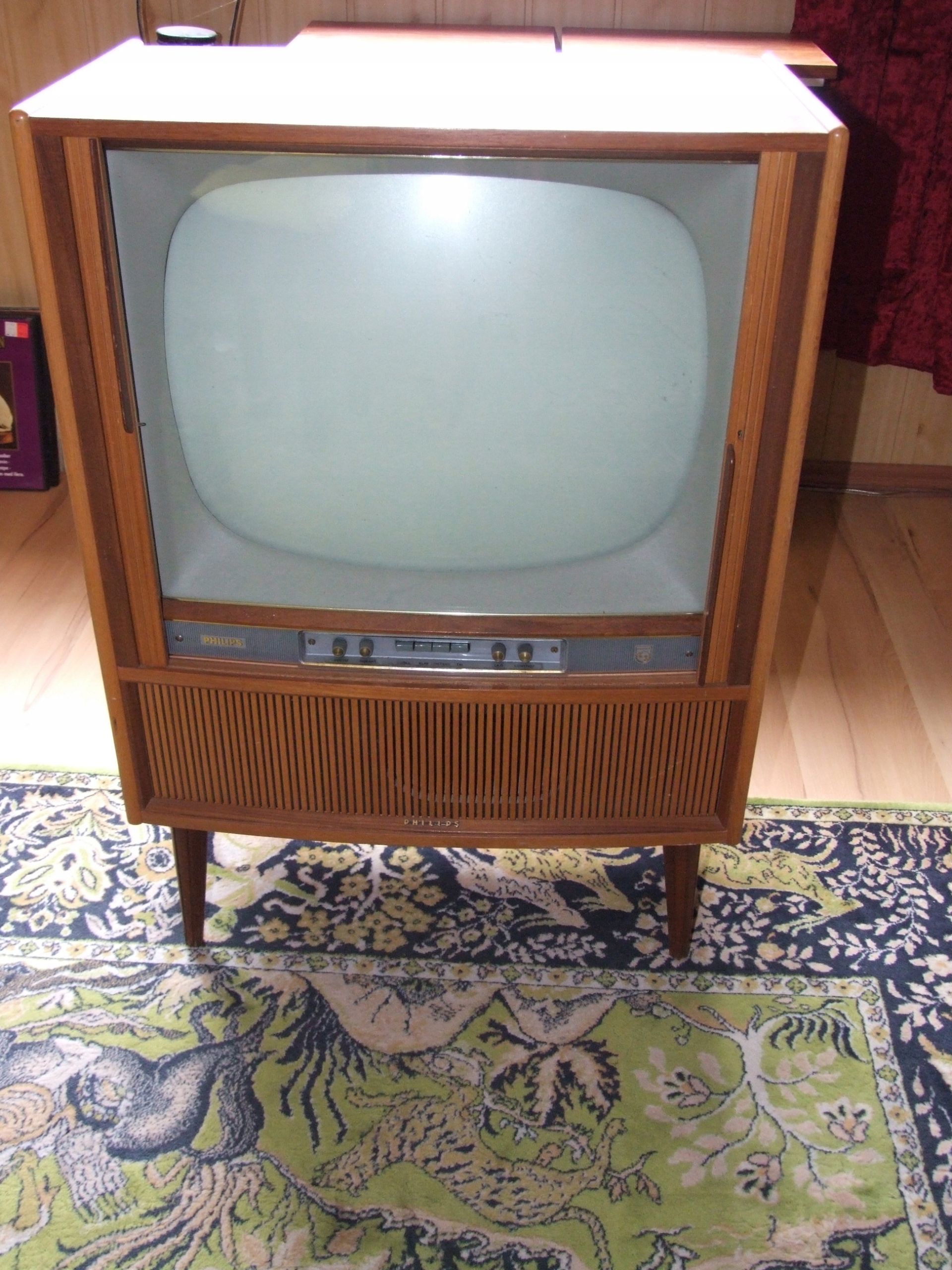 Telewizor kineskopowy Philips cs 2114 21 Vintage - Sklep, Opinie, Cena ...