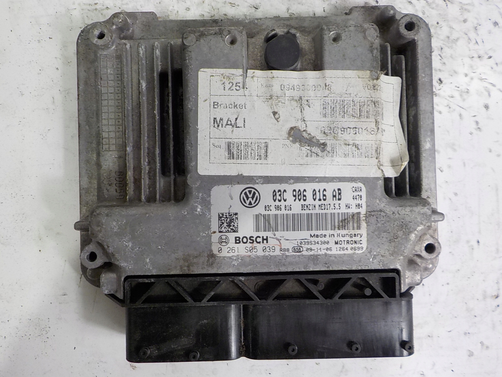 VW computer Centralina 03C906016 AB 0261S05039