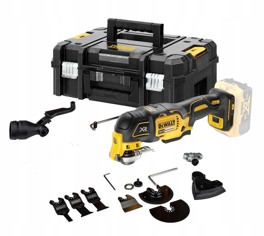 Dewalt narzędzie wielofunkcyjne multitool DCS356NT 18V walizka akcesoria