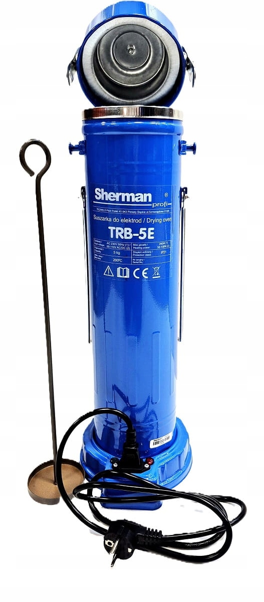 Suszarka do elektrod Sherman TRB-5E 5kg