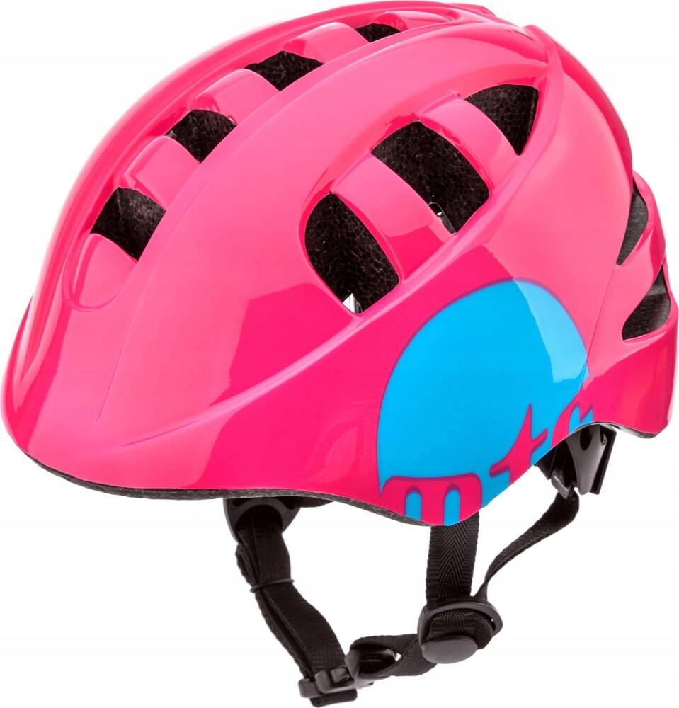 Kask rowerowy dziecięcy dla dzieci regulowany na rower KS08 roz M 52-56 cm