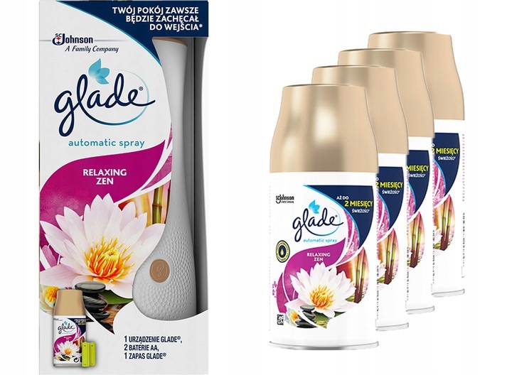 Glade Automatický sprej – zařízení a 4 zásoby