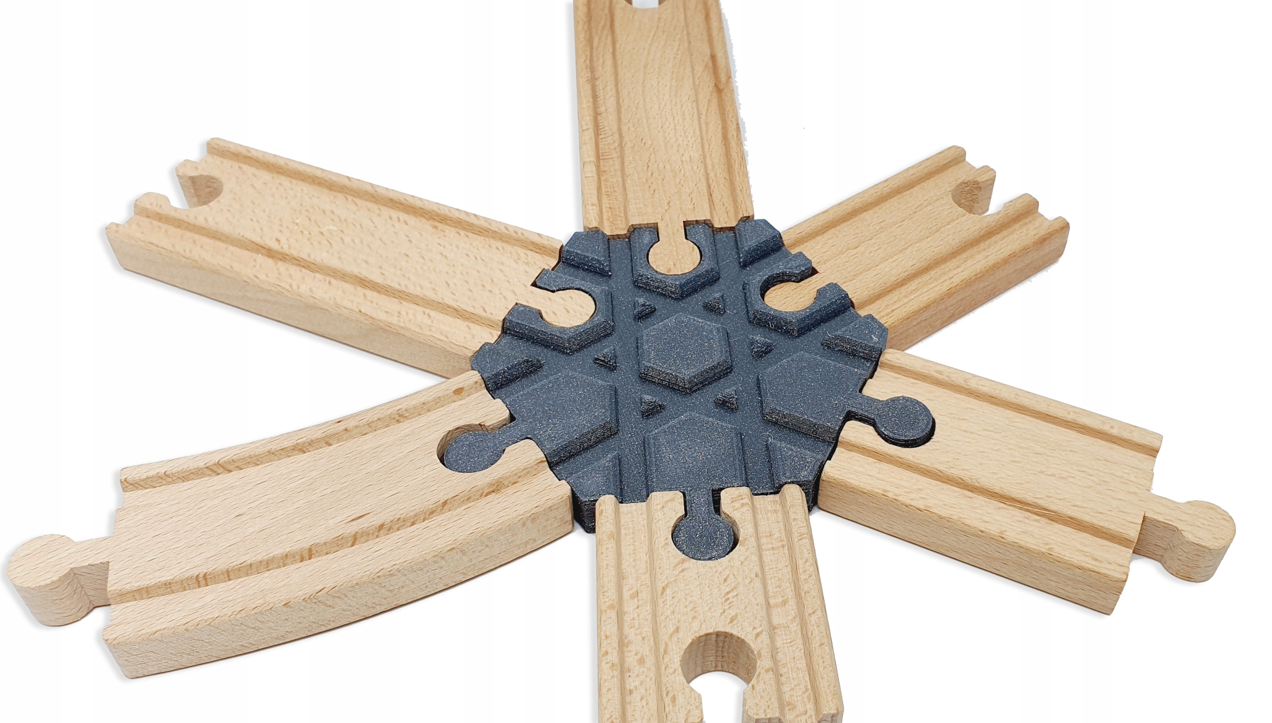 Łącznik torów skrzyżowanie Brio Bigjigs IKEA 1szt Wiek dziecka 3 lata +