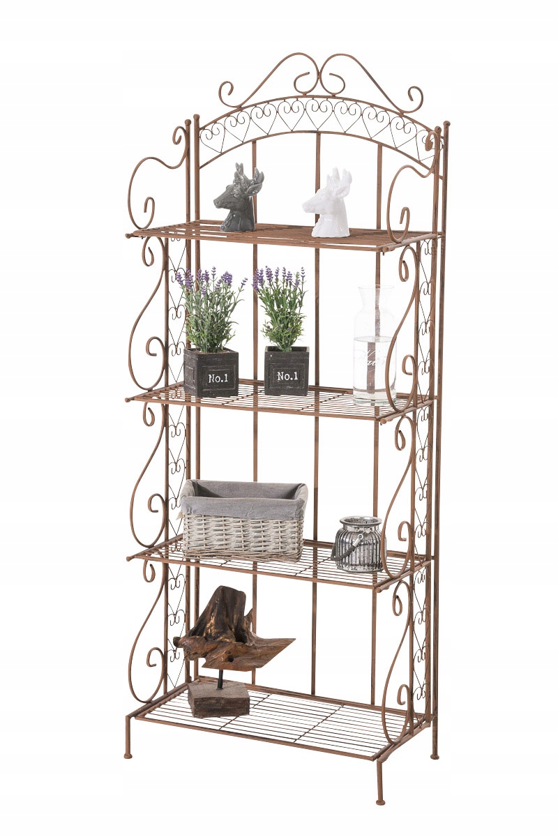 ANNIS Regał BRĄZOWY ANTYCZNY