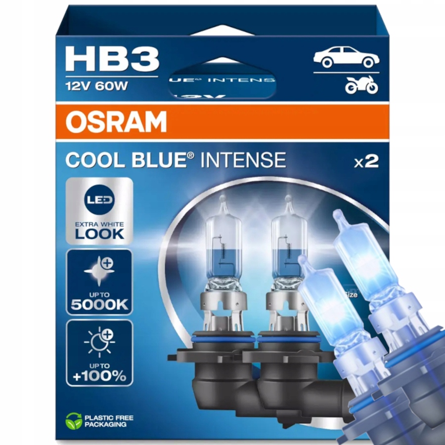 Żarówki HB3 Osram Cool Blue Intense Xenon 5000K