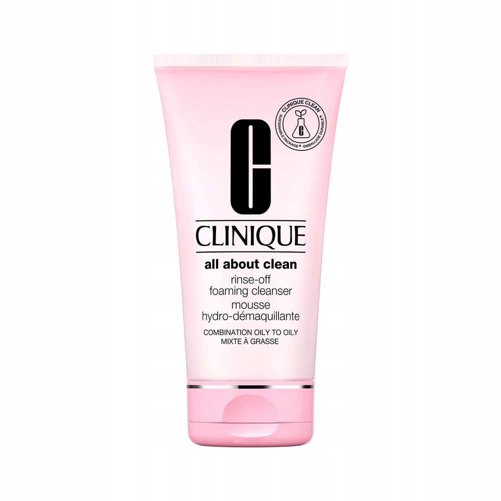 Clinique Rinse-Off Krémová pěna na mytí obličeje, 150 Ml
