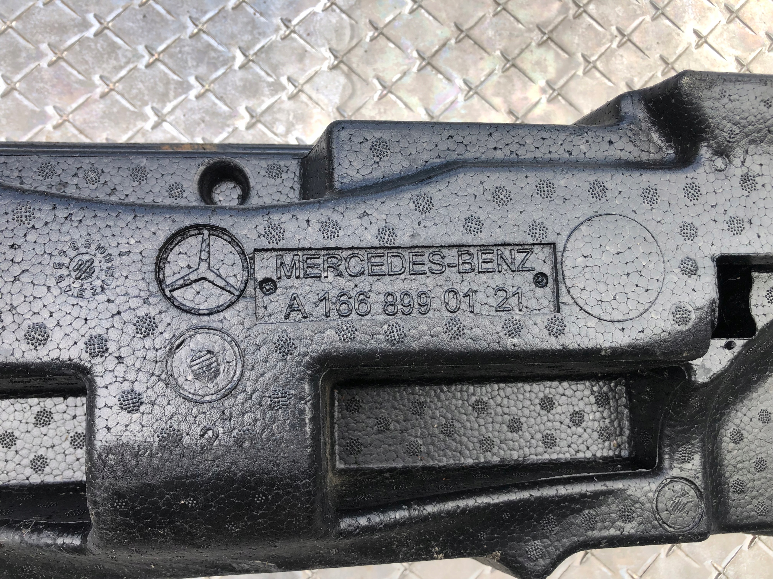 polystirene boot floor well MERCEDES W166