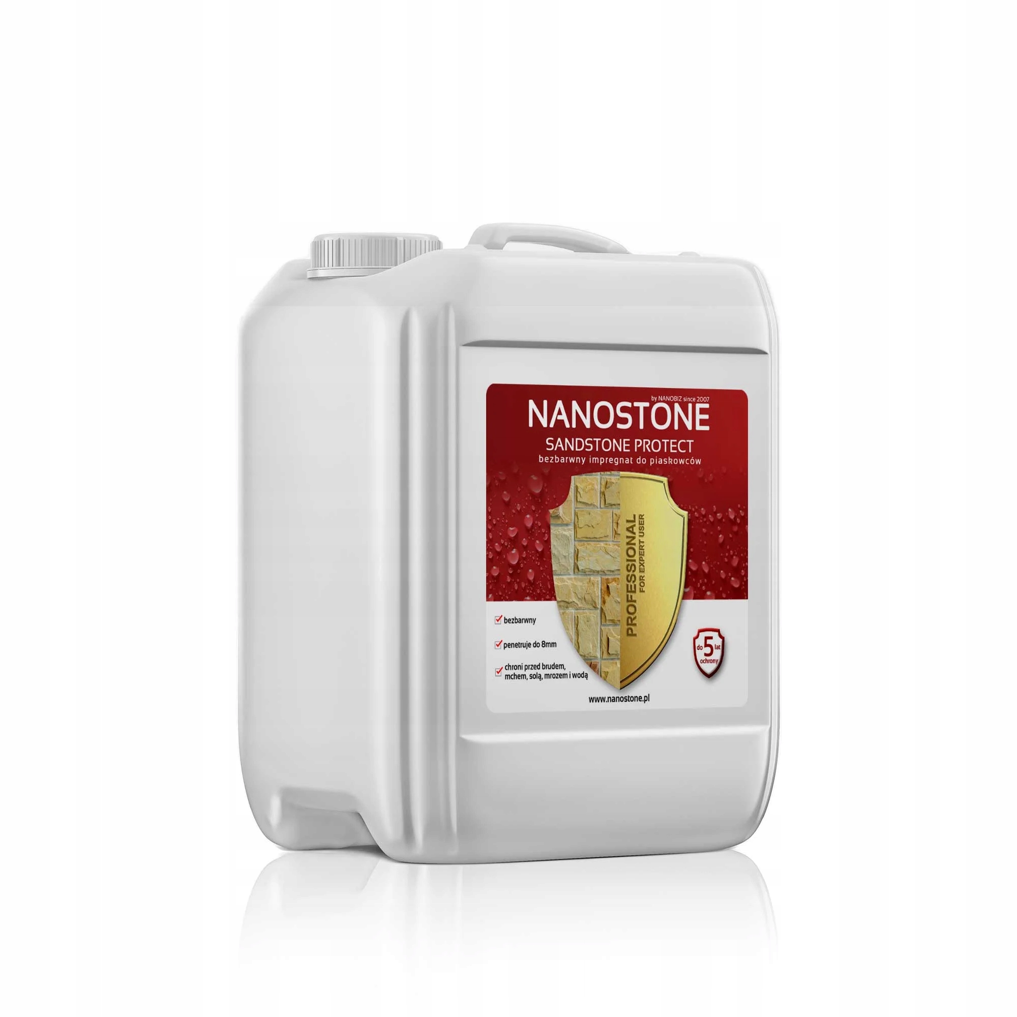 Nanostone Sandstone Protect Impregnat do piaskowca 10 Litrów