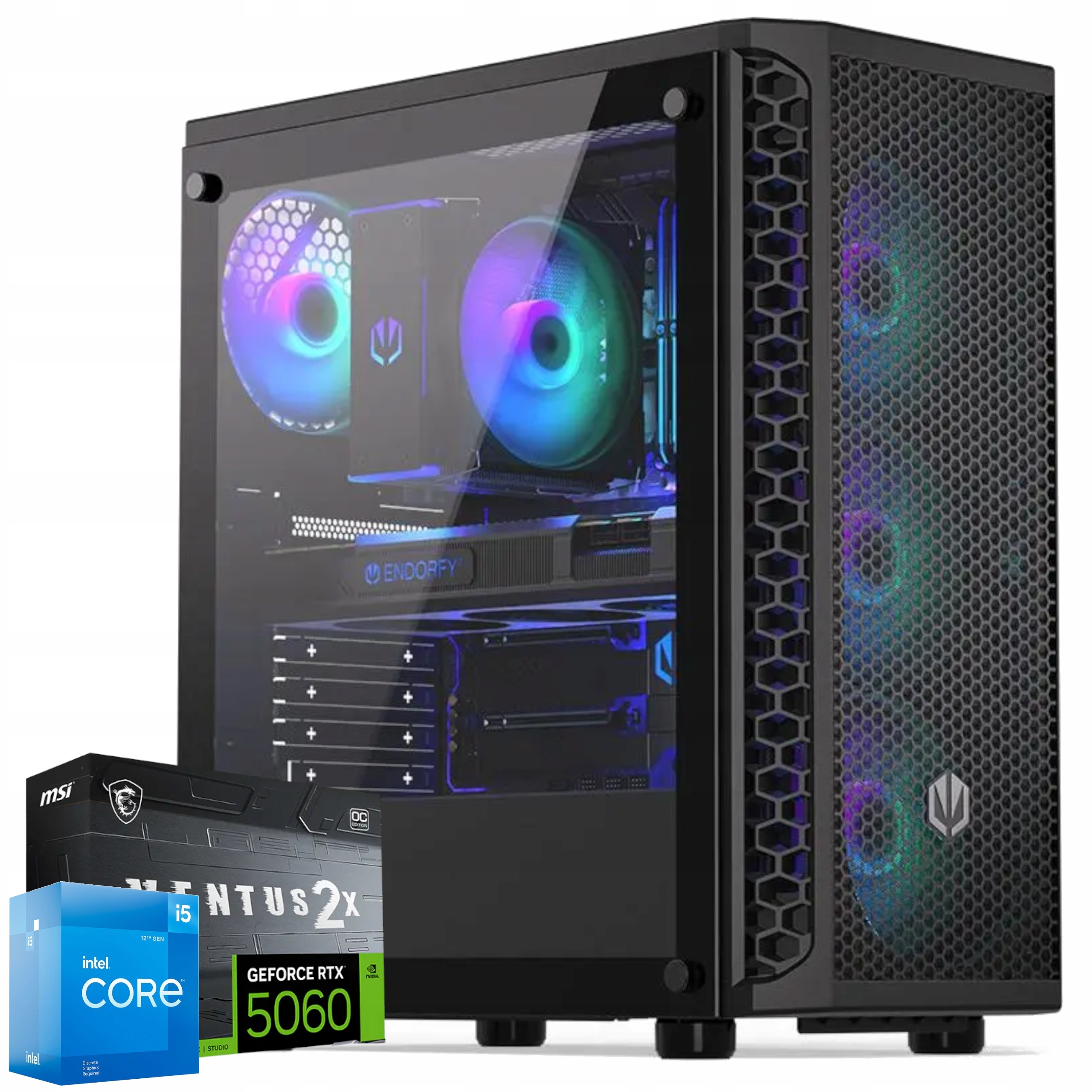 Komputer Do Gier i5-12400F l RTX5060 l 32GB Ram l 1 Tb Ssd M.2 l Win 11 Pro