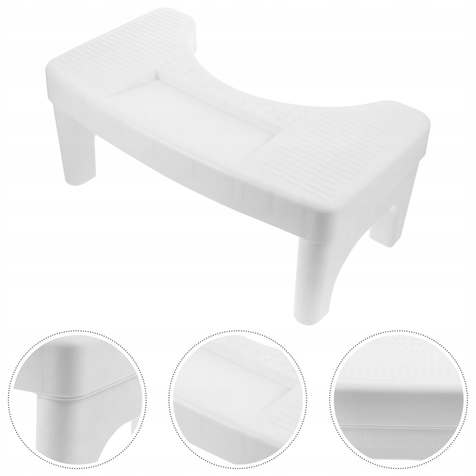 STOŁEK NA TOALETĘ DOROSŁYCH PLASTIKOWY KUCANIE BEZPIECZNY Marka bez marki