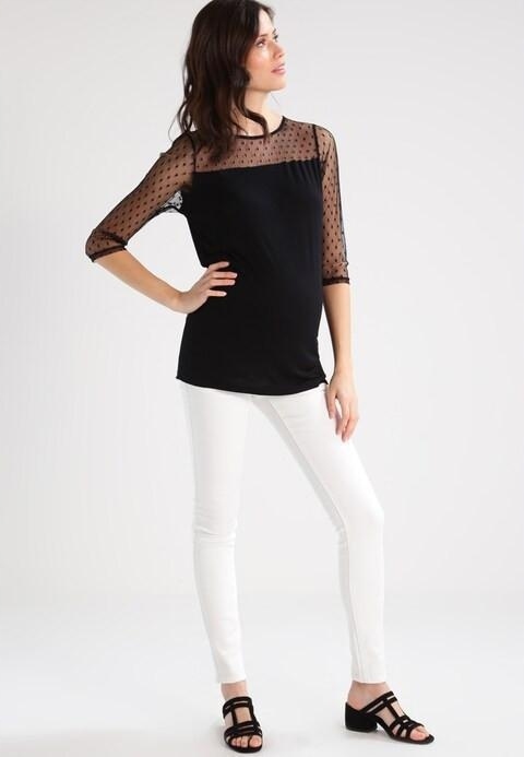 MAMA LICIOUS SPODNIE CIĄŻOWE ECRU 31/34 1ZAN