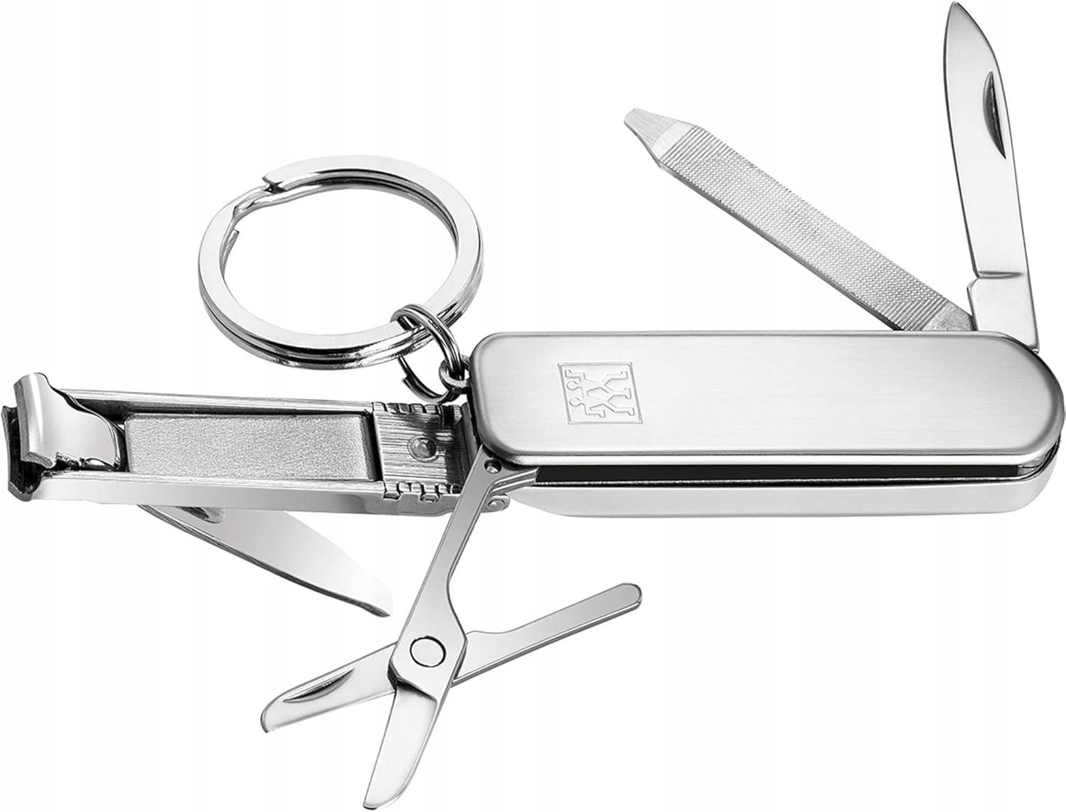 Zwilling multifunkční nástroj nerezová ocel přívěsek na klíče stříbrný 60 mm