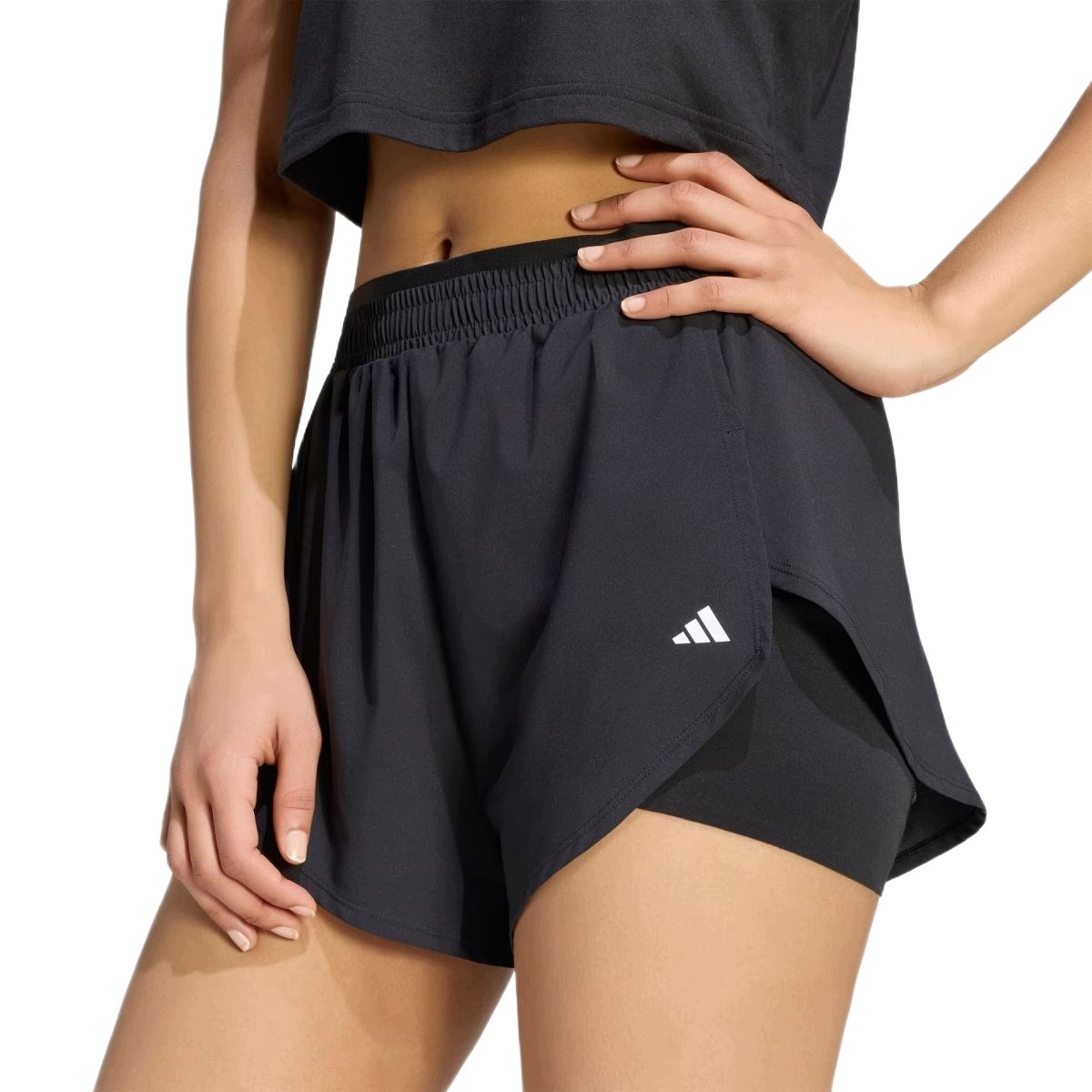 Spodenki damskie Adidas Designed for Training 2-in-1 IQ2655