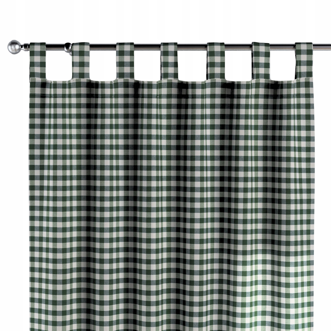 Dekoria Záves na traky 1 ks 130x260 cm odtiene zelenej
