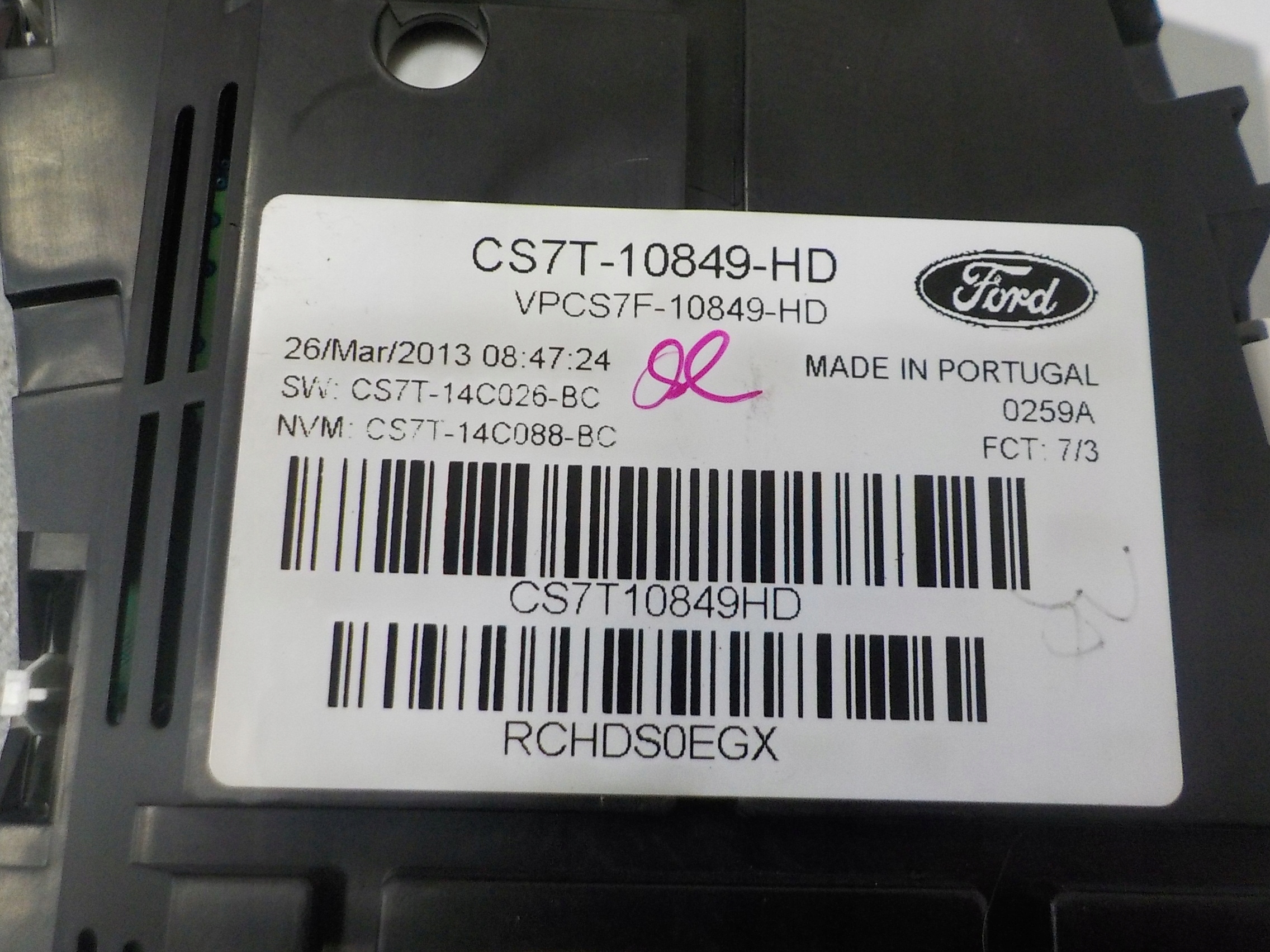 FORD MONDEO IV dials dials CS7T-10849-HD
