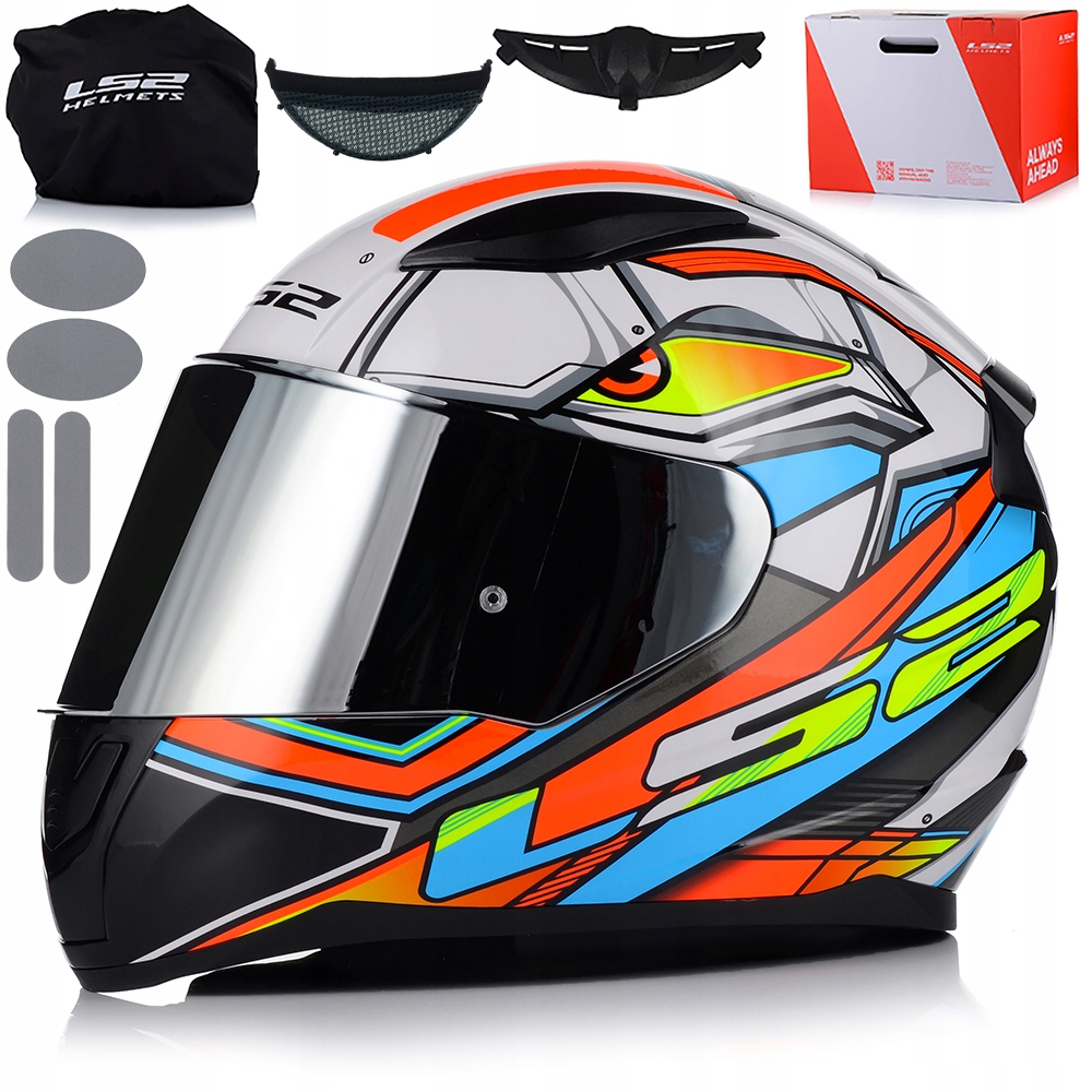 Motocyklová Prilba LS2 FF353 Rapid II Xdron System Pinlock 22.06 2x Sklo