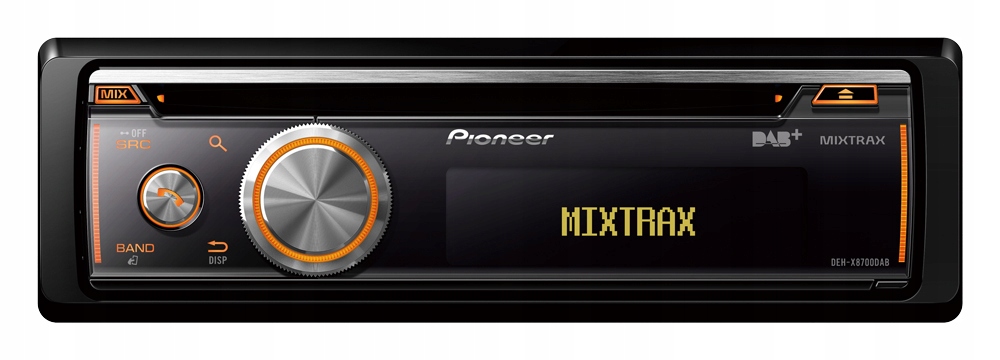 Pioneer DEH-X8700DAB Bluetooth autorádio CD Dab+ Zelená hora