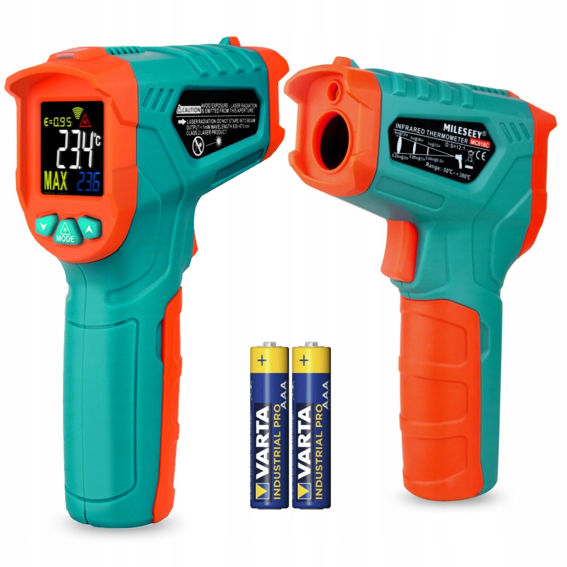 

Pirometr Termometr Laserowy Bezdotykowy -50 +380