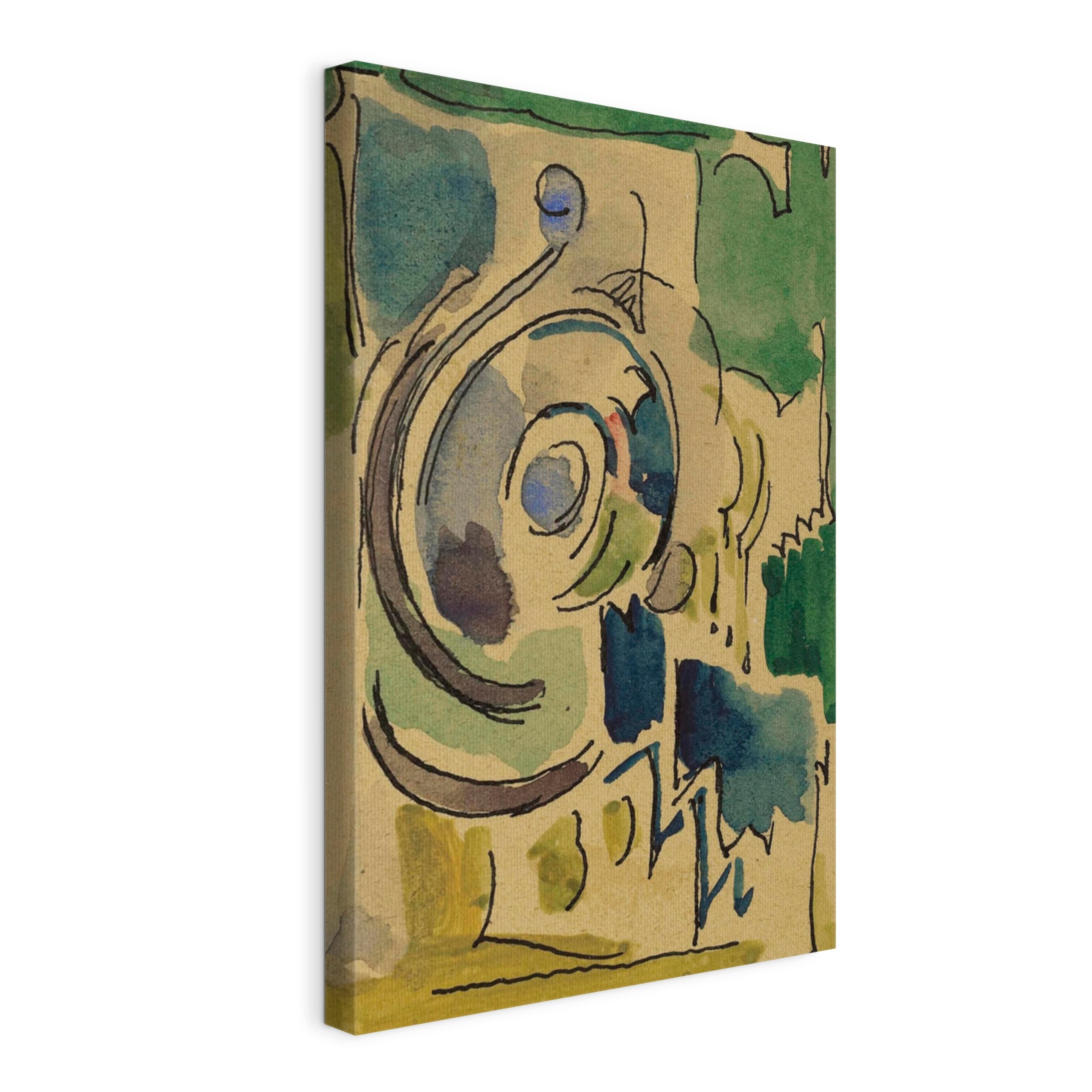 Obraz na plátně Albert Gleizes Kompozice 2 60x90 cm