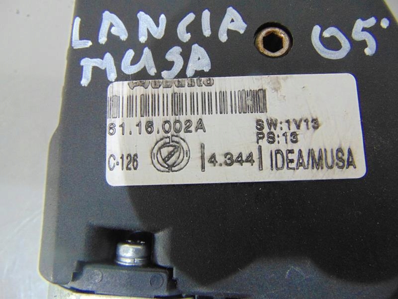 ДВИГАТЕЛЬ ЛЮКА LANCIA MUSA