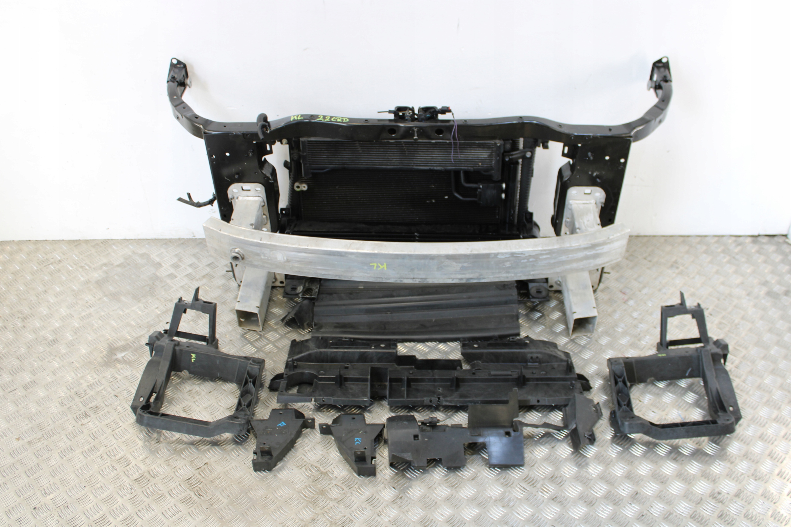 support panel for radiators front pillar radiator JEEP CHEROKEE V 5 KL 2,2CRD