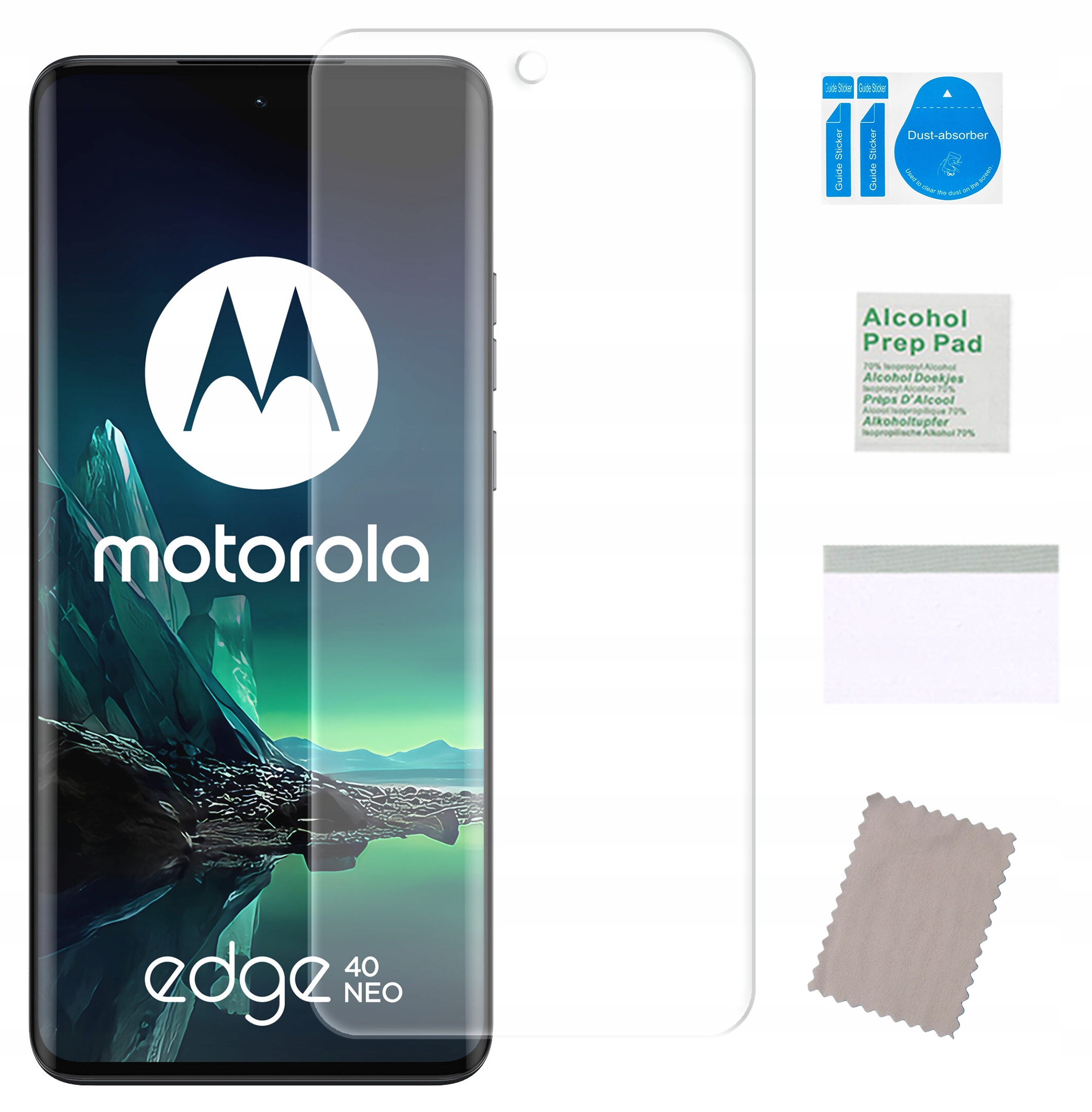 Folia ochronna hydrożelowa do Motorola Edge 40 Neo na ekran Tpu aplikacja