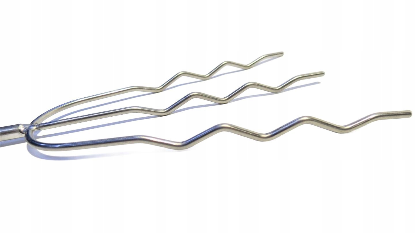 Palička Na Klobásy Vidlička Trojitá Vroubkovaná 5ks