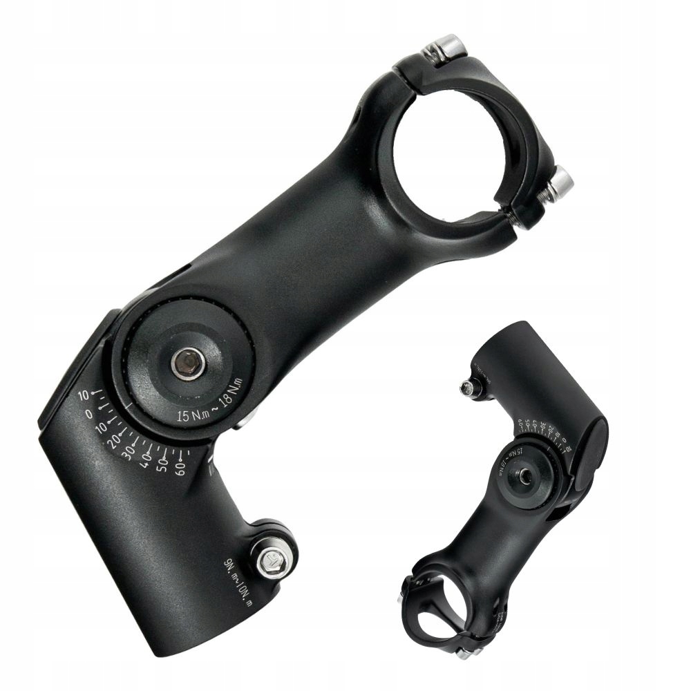 WSPORNIK KIEROWNICY ROWEROWEJ ROWERU 31,8mm REGULOWANY AHEAD WYSIĘG 75mm