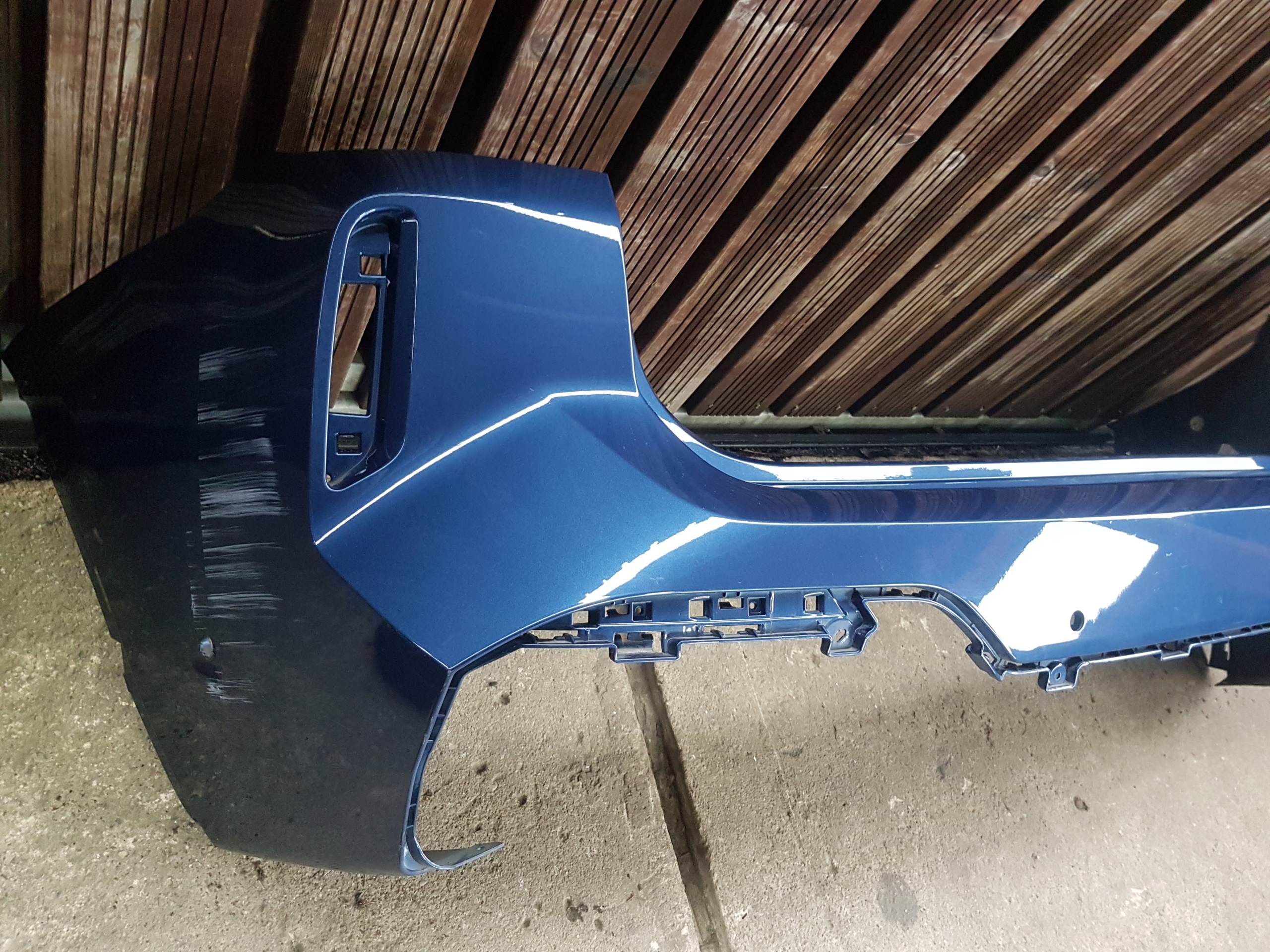 bumper rear BMW X3 G01 LCI m-packet