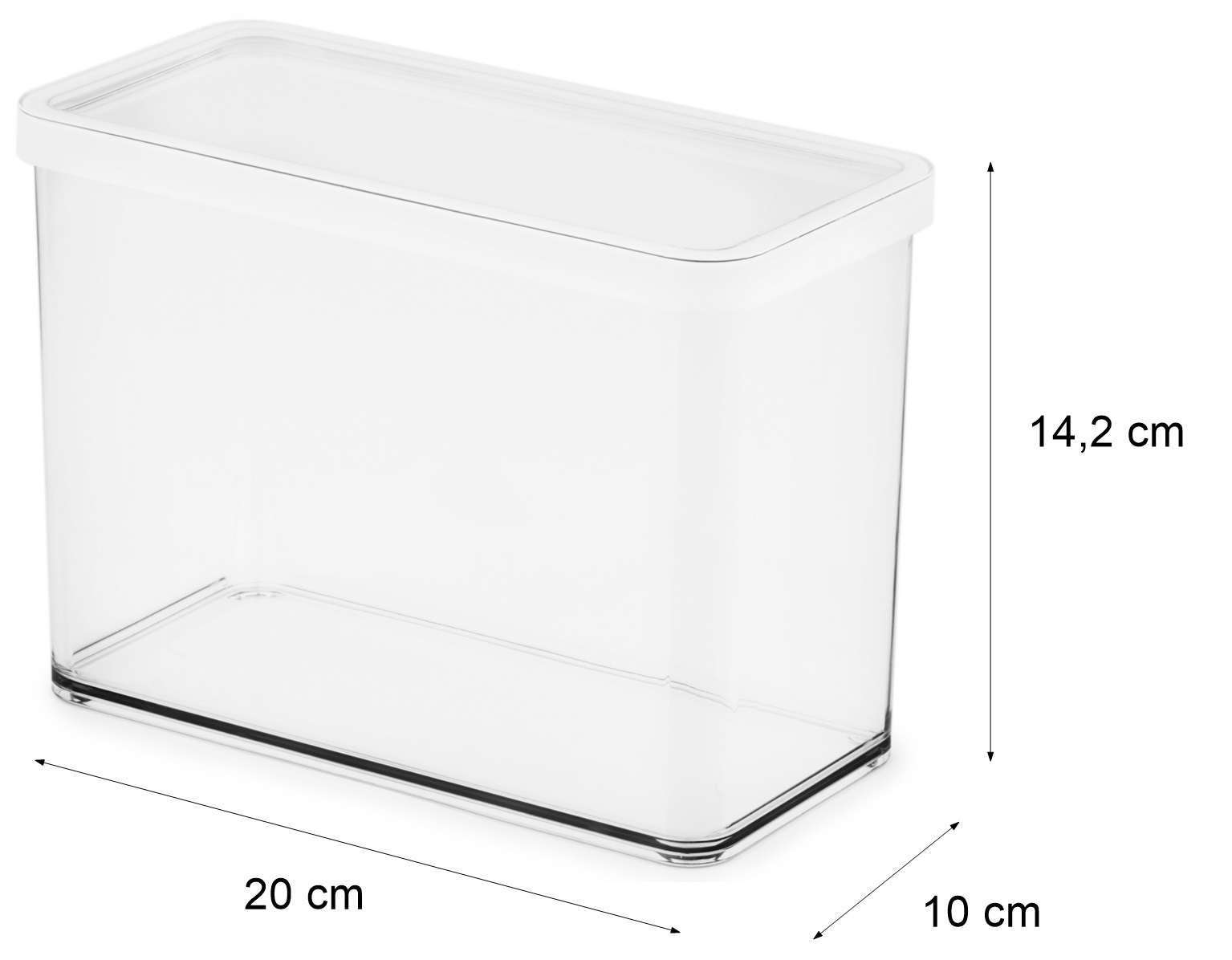 POJEMNIK DO KUCHNI PRZECHOWYWANIA ORGANIZER 2,1 L
