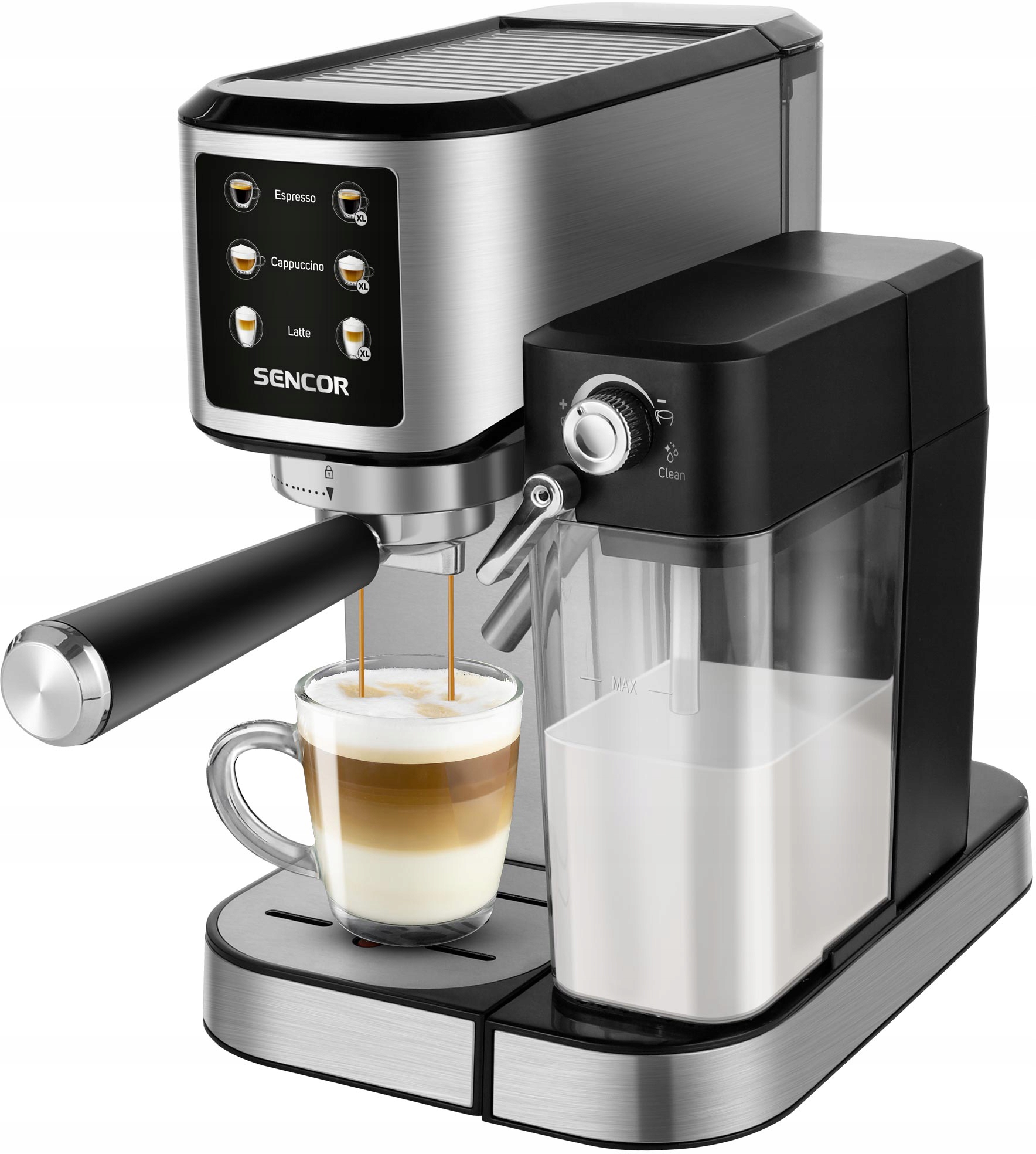 Poloautomatické espresso Sencor Ses 4910SS