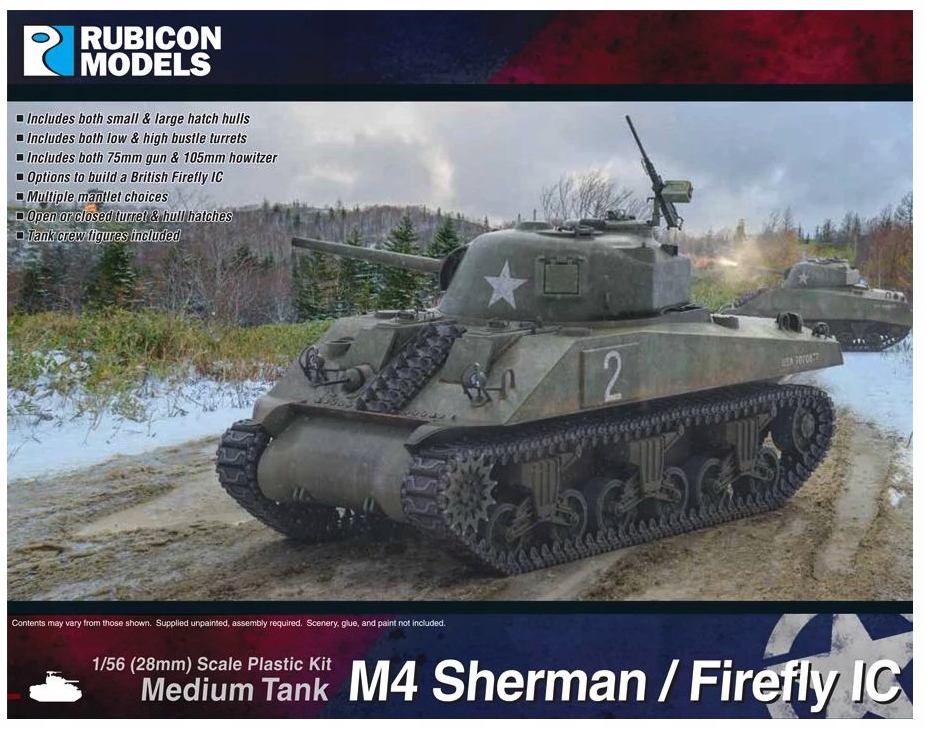 Rubicon Models 280060 - M4 Sherman/Firefly IC Bolt Action 3ed