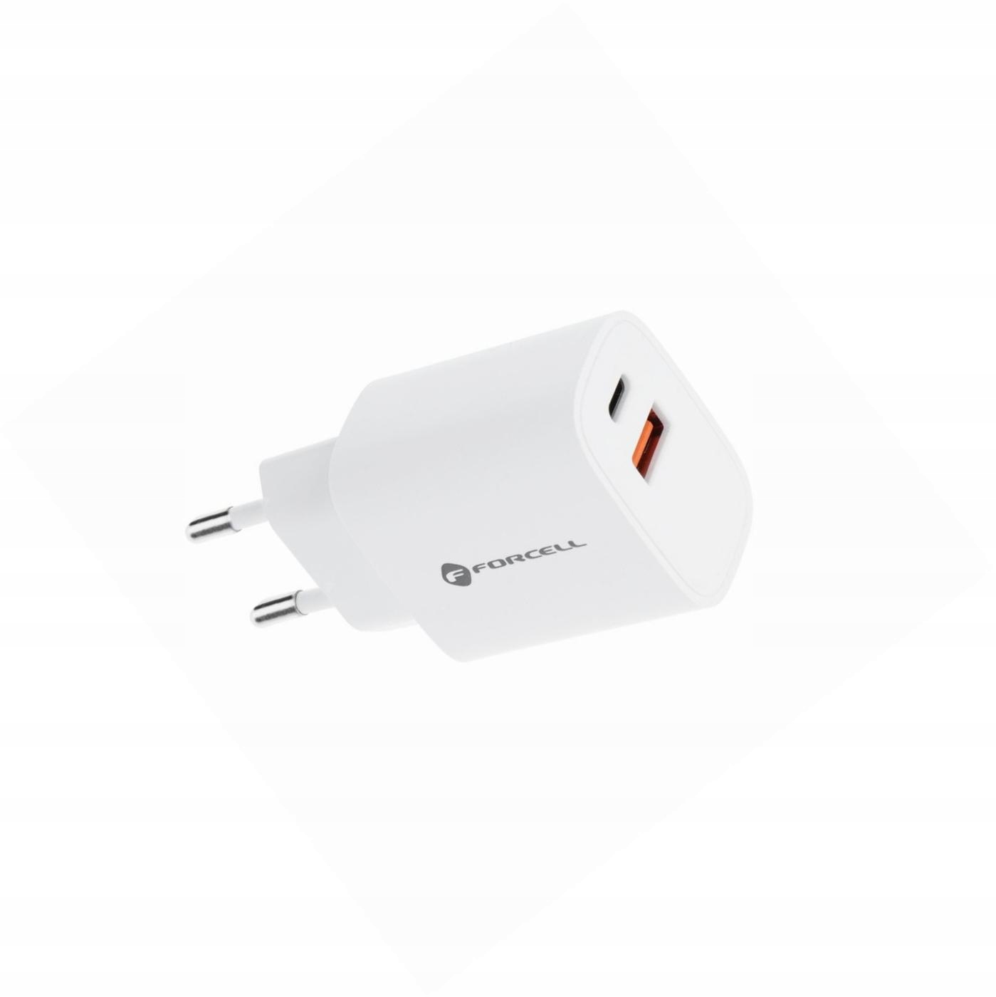Szybka ładowarka 30W kostka 2 wejścia z kablem Usb-c do iPhone 16