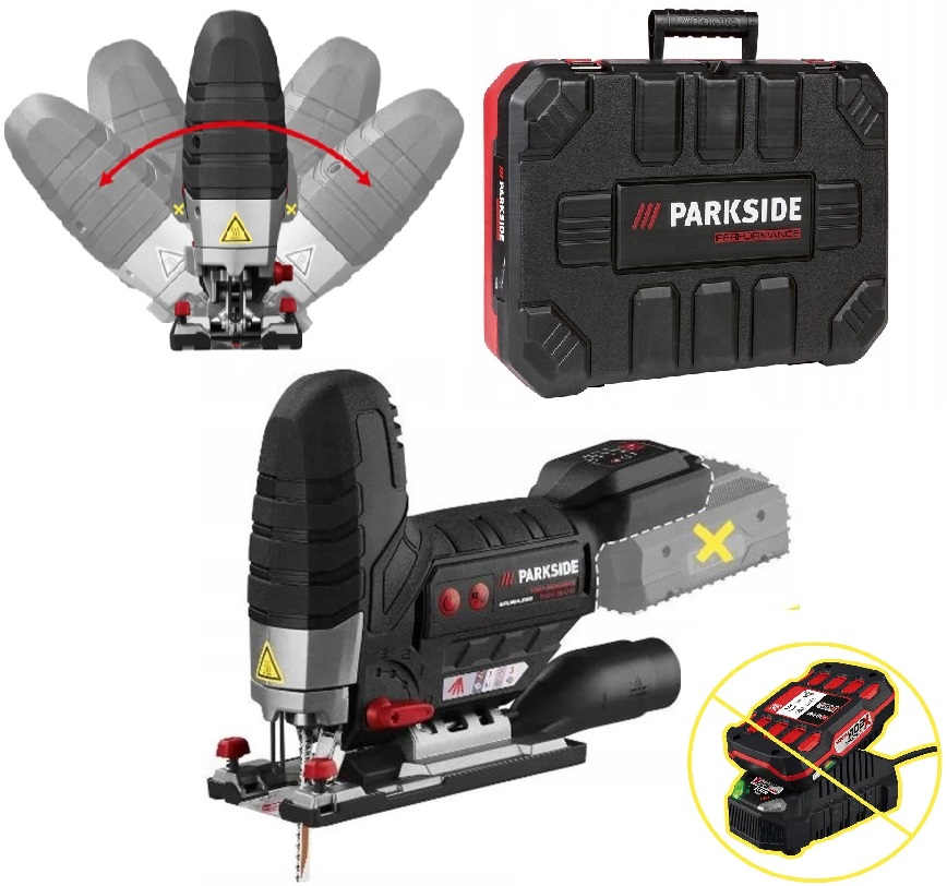 Akumulatorowa wyrzynarka PARKSIDE PERFORMANCE PSSPA 20-Li 20 V