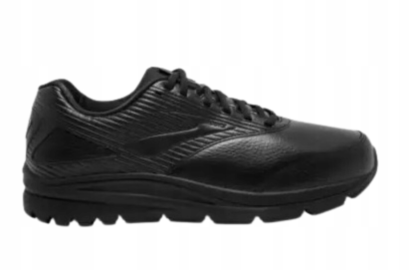 Brooks Pánské Sportovní Boty Černé Na Suchý Zip, Kůže, Velikost 44,