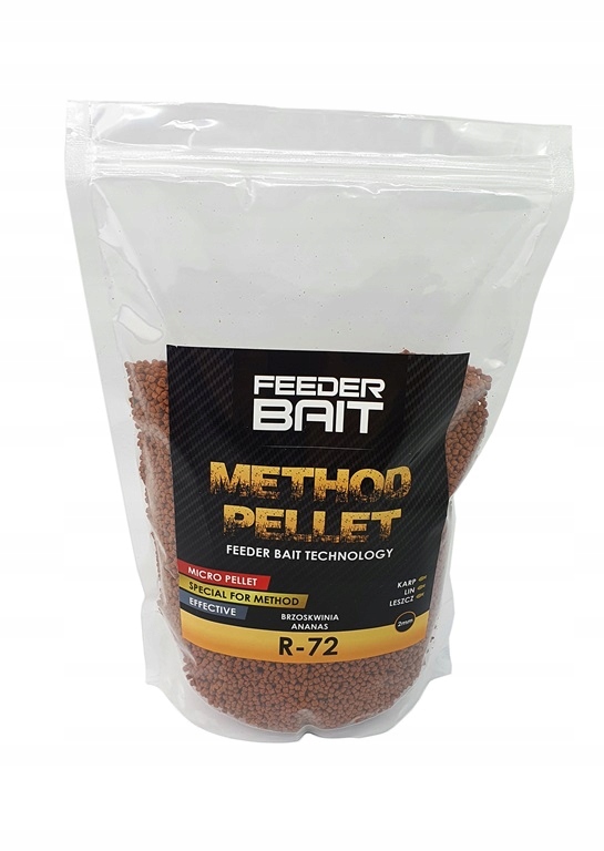 Feeder Bait Method Pellet 2mm R72 Brzoskwinia Anan