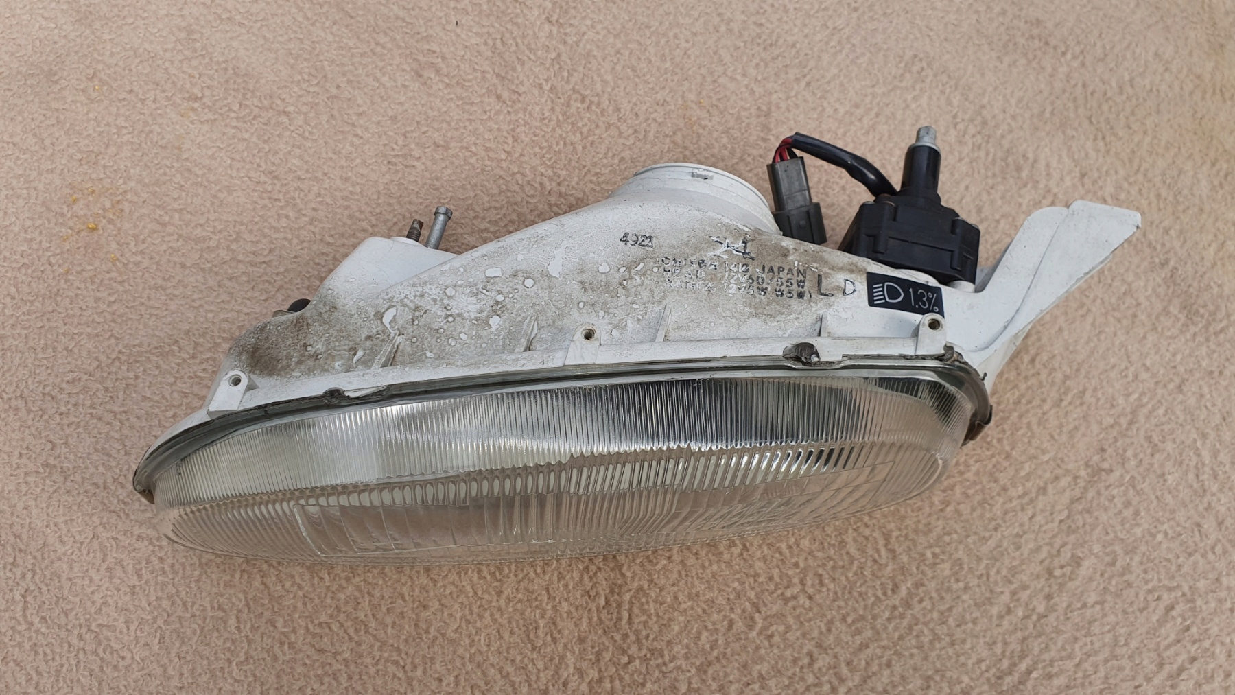 NISSAN 100NX LAMPA FAHR SCHEINWERFER HEADLIGHT Marka OE